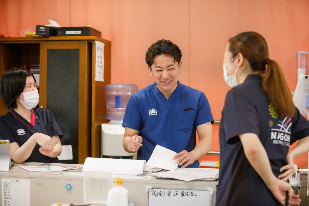 写真:仕事の様子1